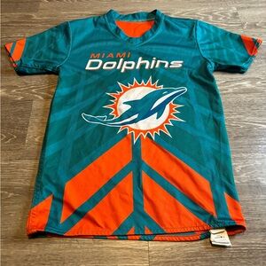 Miami Dolphins Kids Jersey- Teal and Orange youth medium